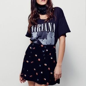 Free people floral skirt